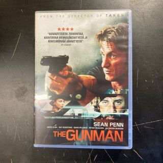 Gunman DVD (M-/M-) -toiminta/draama-